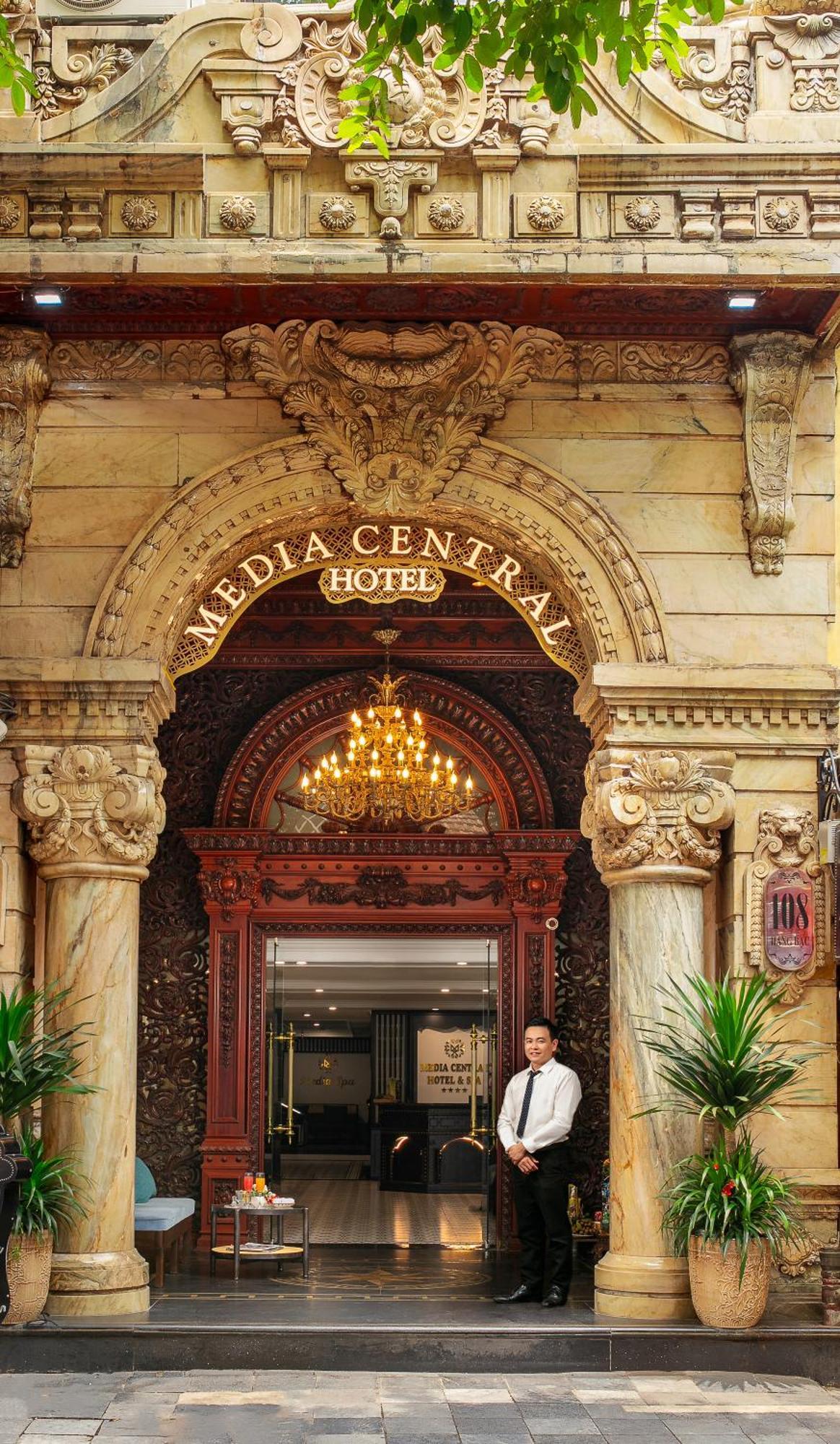 Media Central Hotel & Spa Ханой Экстерьер фото